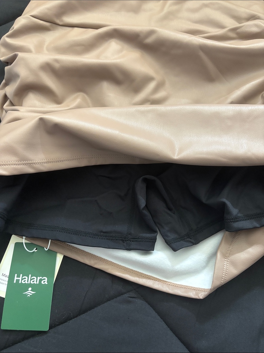 Halara High-Waisted Skirt; Built-In Shorts - Picture 5 of 5